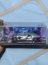 LMF  1:64 Mercedes Benz Vision AVTR Concept Car Futuristic Diecast Light Blue picture