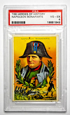 1911 Heroes of History T68 Napoleon Bonaparte PSA 4 VG-EX Pop 9 only 8 Higher picture