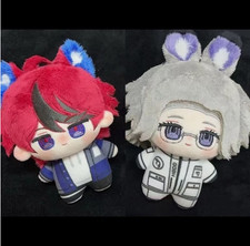 2PC The Hundred Line -Last Defense Academy Sumino Takumi 10CM Plush Doll Stuffed picture