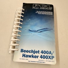 Beechjet 400A/Hawker 400XP Pilot Checklist Reissue C 2012 Complete picture
