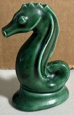 VINTAGE OLD MCM SARASOTA FLORIDA SOUVENIR CERAMIC SEAHORSE picture
