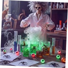 24 Pcs Halloween Decorations - Mad Scientist Kit Lab Props - Lab Props picture