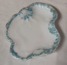 Vinyage Milk Glass Soap Trinket Dish  picture