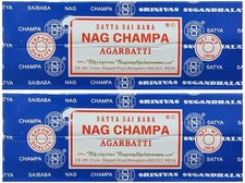 Satya Sai Baba Nag Champa Agarbatti Pack of 2 Incense Sticks Boxes 250gms...  picture