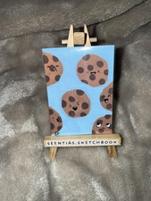 OOAK ACEO - Goofy Cookies - Dessert Food - Acrylic Paint Markers - Original Art picture