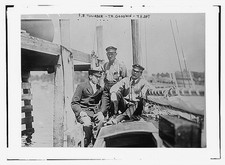 Photo:F.B. Thurber Theodore Goodwin Thomas Fleming Day Atlantic Sail 1911 picture