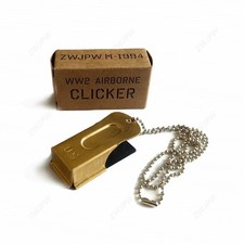 WW2 US Army Airborne Cricket Clicker D-Day Normandy Paratrooper Signal Tool WWII picture