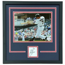 Joe Mauer Autographed Minnesota Twins Signature Series Frame picture