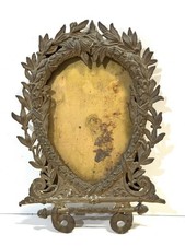 Antique Brass Metal Picture Photo Frame picture