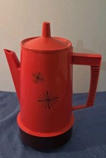 Vintage Regal Poly Perk 8 Cup Coffee Percolator Maker 