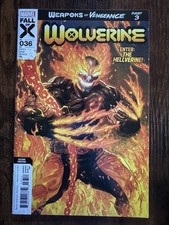 Wolverine #36 Tyler Kirkham 2nd Print Variant 1st Hellverine 2023 NM picture