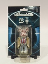 Bearbrick Keychain 100% World wide tour 2 10th Anniversary Be@rbrick MEDICOM TOY picture