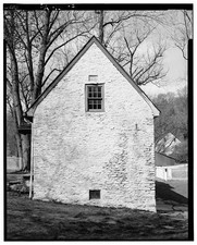 Photo:Lincoln Illinois Claus Rittenhouse House 1900s Stone House Elevation picture
