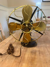 Antique Westinghouse Brass Electric Fan 12 Inch Tested Working picture