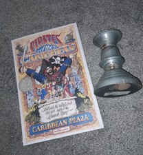 DISNEY WORLD PIRATES OF THE CARIBBEAN CANDLESTICK PROP PLAZA DEL SOL SHOP & COIN picture