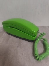 Vintage GTE Automatic Electric Lime Green Pushbutton Styleline Phone Works picture