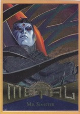 1995 Fleer Marvel Metal Cards (1-138) - You Pick -  5+ Cards NM picture