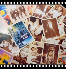 Lot of 32 Old Memories Forever Movie Star & Rock Star Vintage Postcards  picture