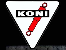 KONI SHOCKS - Original Vintage 1960's 70's Racing Decal/Sticker - 5 inch size picture