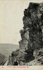 Lover's Leap Cumberland, MD Postcard Posted picture