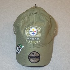 New Era Pittsburgh Steelers NFL Salute to Service 9TWENTY Youth Hat Green picture