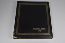 Vintage Scrapbook The Palette Club Palm Springs Art Exhibits 1971 Photograph MCM picture