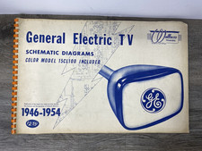 Wallaces Telaides 1946-1954 GE Television Schematic Diagram TV Repair Book picture