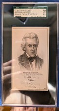 1880s Hd2a Trade Card Andrew Jackson SGC 5.5 Mason's Shoes None Higher picture