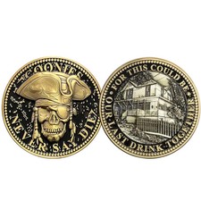 GOONIES OUR LAST DRINK TOGETHER NEVER SAY DIE ONE EYED WILLIE CHALLENGE COIN picture