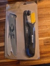 KOBALT 3-IN-1 FOLDING SAW WITH POUCH 8-IN CROSS-CUTTING HAND SAW New picture