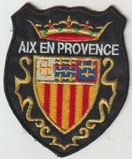 Aix-en-Provence France Fire Department unsure is fire patch ship from Australia picture