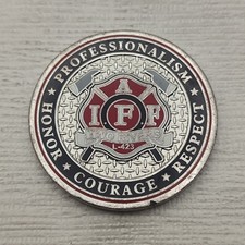 Two Rivers Wisconsin Fire Department IAFF Local L-423 Challenge Coin picture
