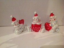 Vintage Porcelain Clowns 