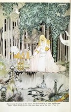 ✨ Kay Nielsen Art Print - Vintage Fairytale Illustration - c1910s - 24x36” - picture