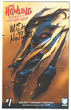 the Howling Revenge of the Werewolf Queen #1B singed by micky neilson picture
