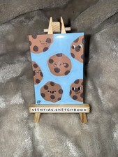 OOAK ACEO - Silly Cookies - Dessert Food - Acrylic Paint Markers - Original Art picture