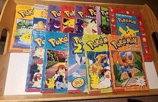 Lot Of 13 Vintage Scholastic Pokémon Paperback Chapter Books 90s picture