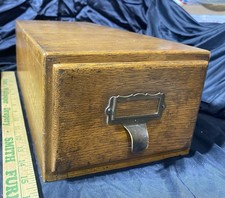 Vintage Oak Wood Index Recipe 5