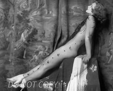 Ziegfeld Follies Vintage 1920s glamour   8X10 PUBLICITY PHOTO - - Flapper Girl picture