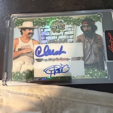 2026 Leaf Pop Century Cheech Marin/Tommy Chong Co-Stars Dual Autograph 2/5 picture