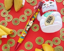 RARE Retro 51 Lucky Cat Tornado Rollerball Pen LE 689 SEALED picture