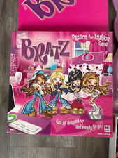 BRATZ PASSION FOR FASHION BOARD GAME NEW SEALED 2002 MILTON BRADLEY- Complete picture
