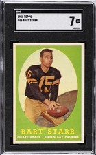 1958 TOPPS #66 BART STARR SGC 7 picture