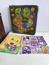 Lot of Lisa Frank Alien Zipper Binder , Casey’s30th  Ann Notebook, And ABC Book picture