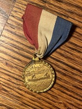 Rowing Medal Vintage 1931 Contest Medal Boy Scouts of America BSA picture