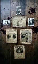 Bonnie And Clyde Wanted Poster & Newspaper Headlines/ With Photos￼￼ picture