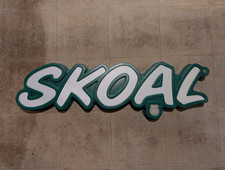 Skoal 3D Collectible Tobacco Advertising Sign Green/White Wall Mount Display picture