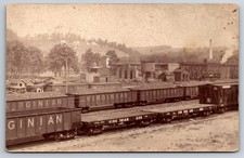 Virginian Railway Railroad Yards Virginia or West Virginia Coal c1910 RPPC picture