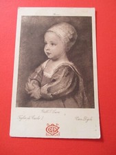 Postcard - Van Dych / Son of Charles I - VG 1913 Advertising Warehouses S by P COEN picture