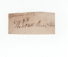Admiral William Prowse (1752-1826) Signed Clip / Autographed Battle of Trafalgar picture